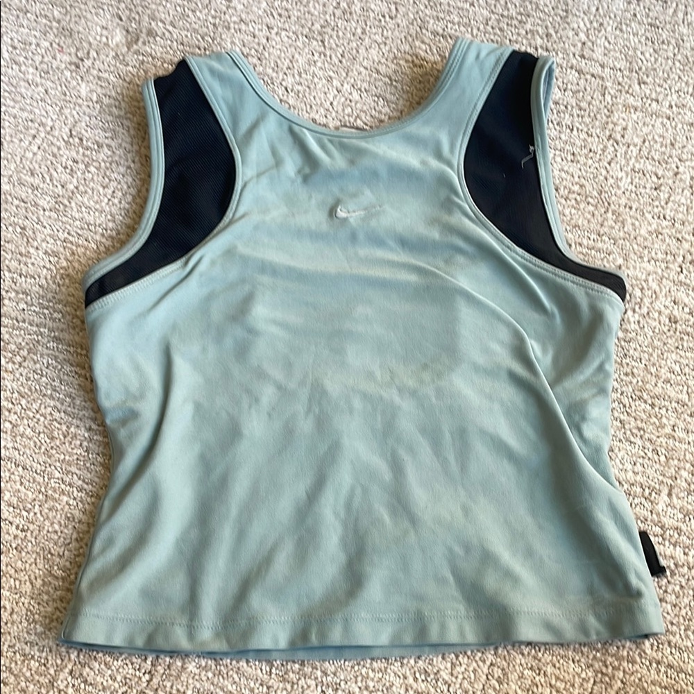 Nike Light Blue Athletic Tank Top